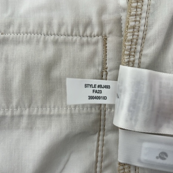 J. Crew Factory Cotton Camp Pant in Tan Size 2 NWT - Picture 11 of 12